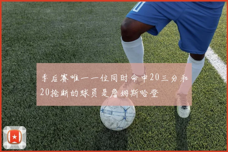季后赛唯一一位同时命中20三分和20抢断的球员是詹姆斯哈登